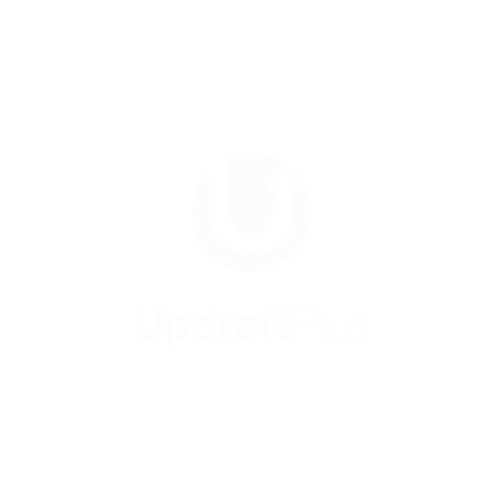 Updraftplus White logo