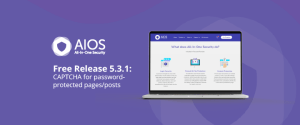 AIOS Free Release v5.3.1: CAPTCHA for Password-Protected Pages/Posts